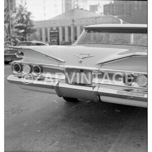 Vtg 1960s Chevy Chevrolet Impala Classic Car D.N.C. Licenses Plate Photo #1214